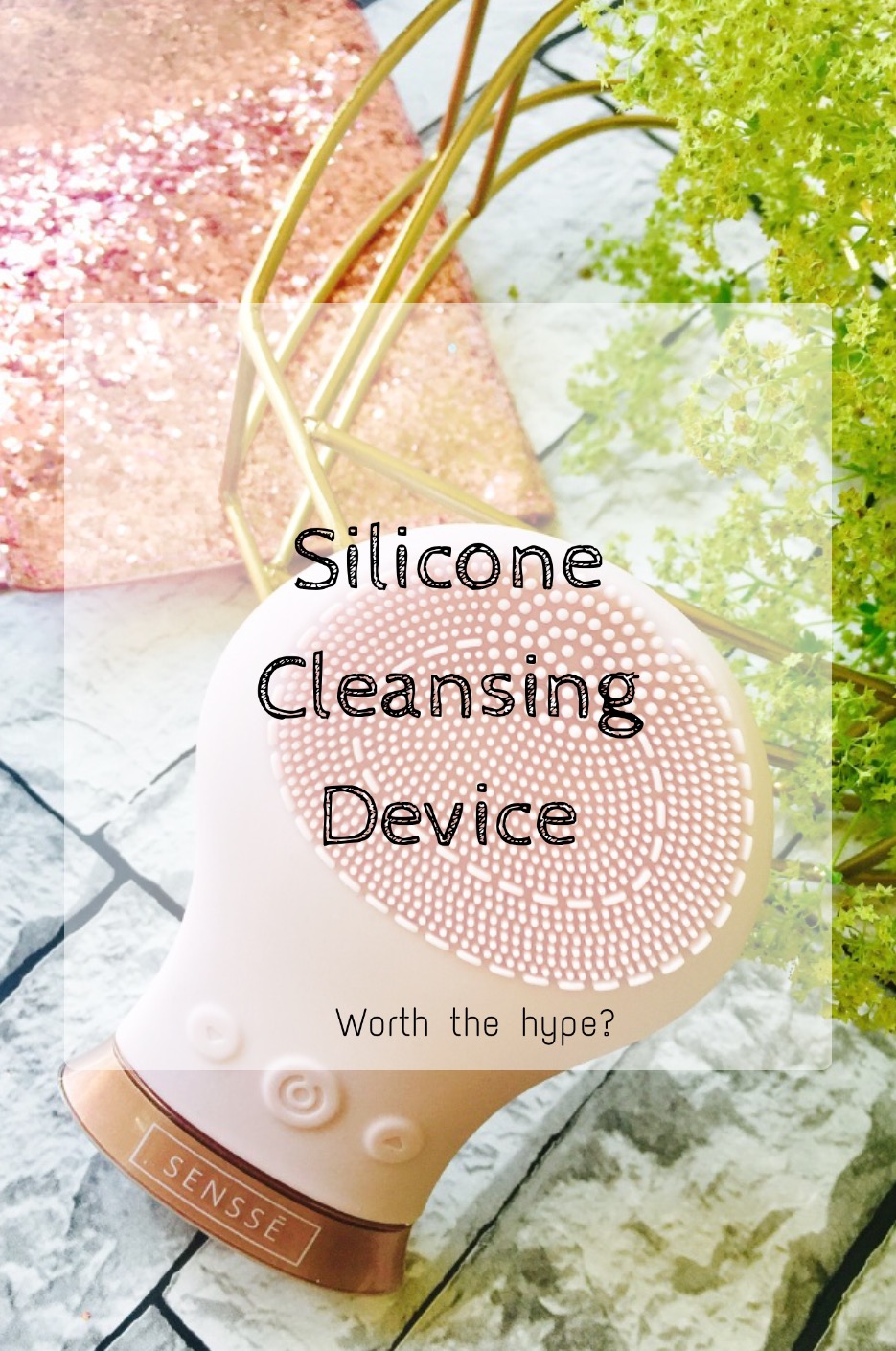 Sensse silicone cleansing device