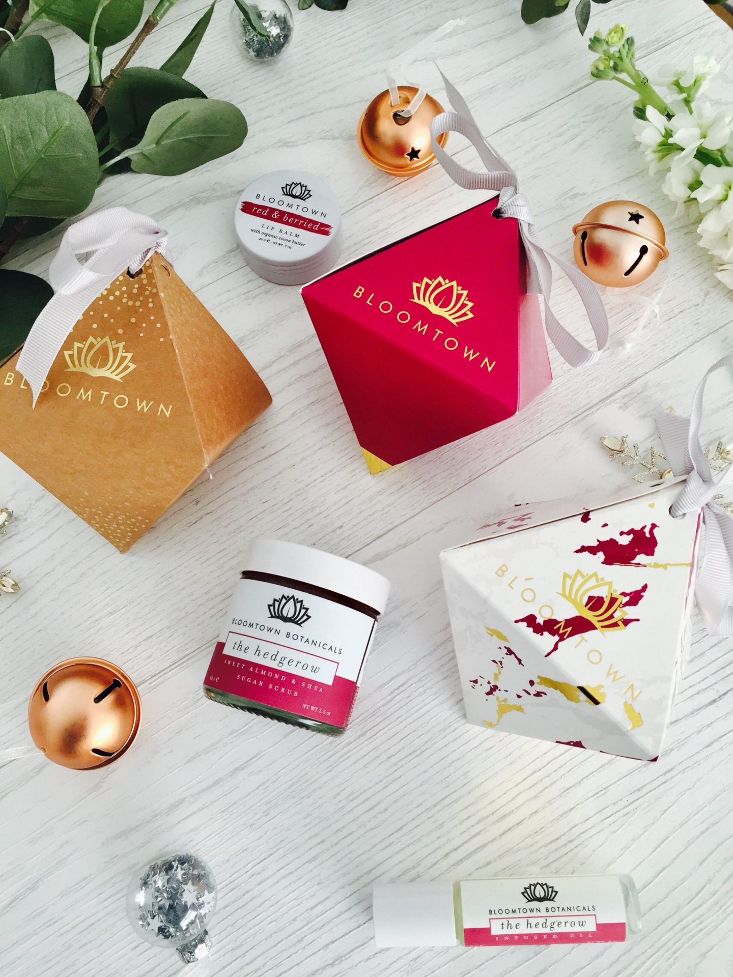 Bloomtown Beauty Baubles Limited Edition Christmas Cruelty Free Palm Oil free